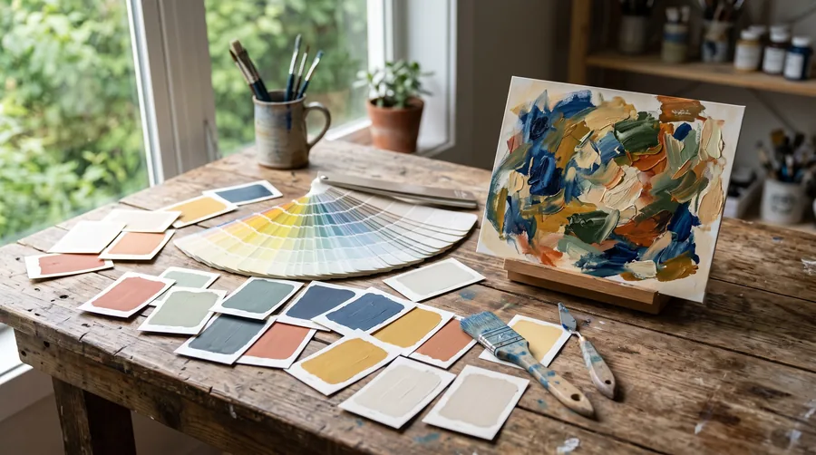 Palette from a Work